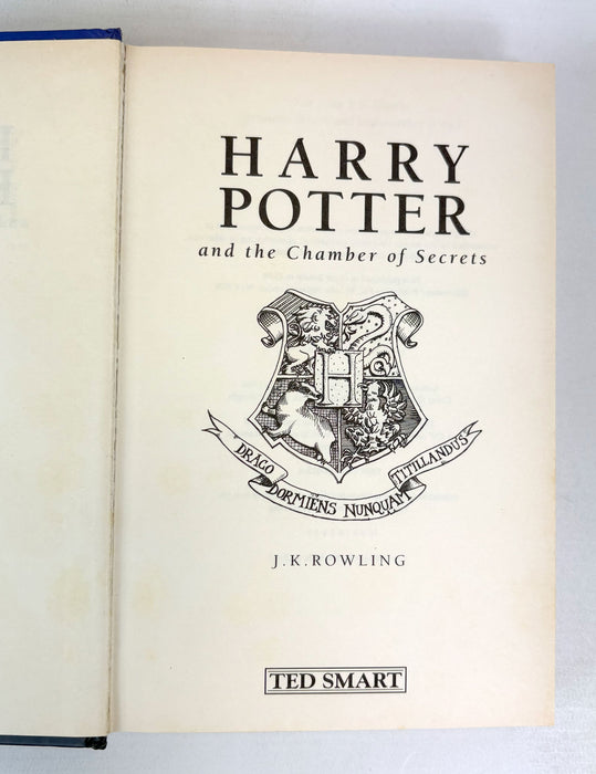 Harry Potter; 3 early Ted Smart editions. By J.K. Rowling 1998-99