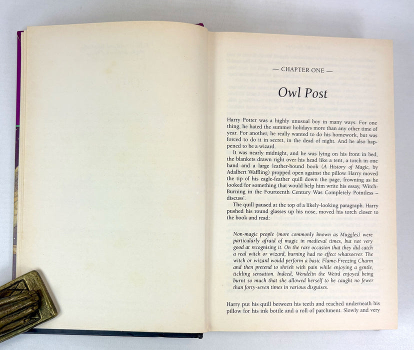 Harry Potter; 3 early Ted Smart editions. By J.K. Rowling 1998-99