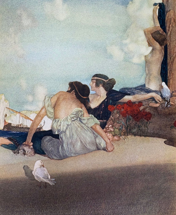 Helden Von Hellas den Griechischenn Sagen Nacherzahlt von Ernst Roenau, Mit 12 Faksimilebildern von W. Russel Flint, Vienna, 1925 numbered limited edition