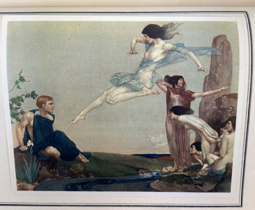 Helden Von Hellas den Griechischenn Sagen Nacherzahlt von Ernst Roenau, Mit 12 Faksimilebildern von W. Russel Flint, Vienna, 1925 numbered limited edition