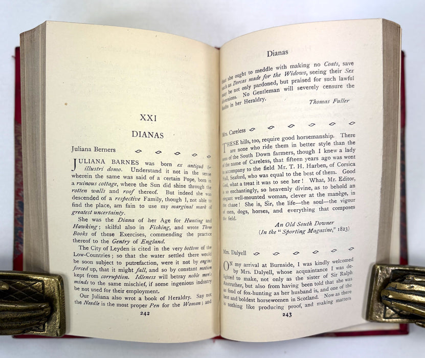 Her infinite Variety; A Feminine Portrait Gallery. Edited by E.V. Lucas, 1908. Bumpus binding.