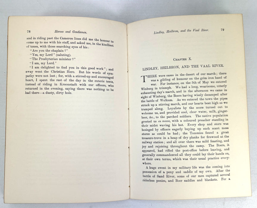 Heroes and Gentlemen; An Army Chaplain's Experiences in South Africa, Rev. Robert M'Clelland, 1902