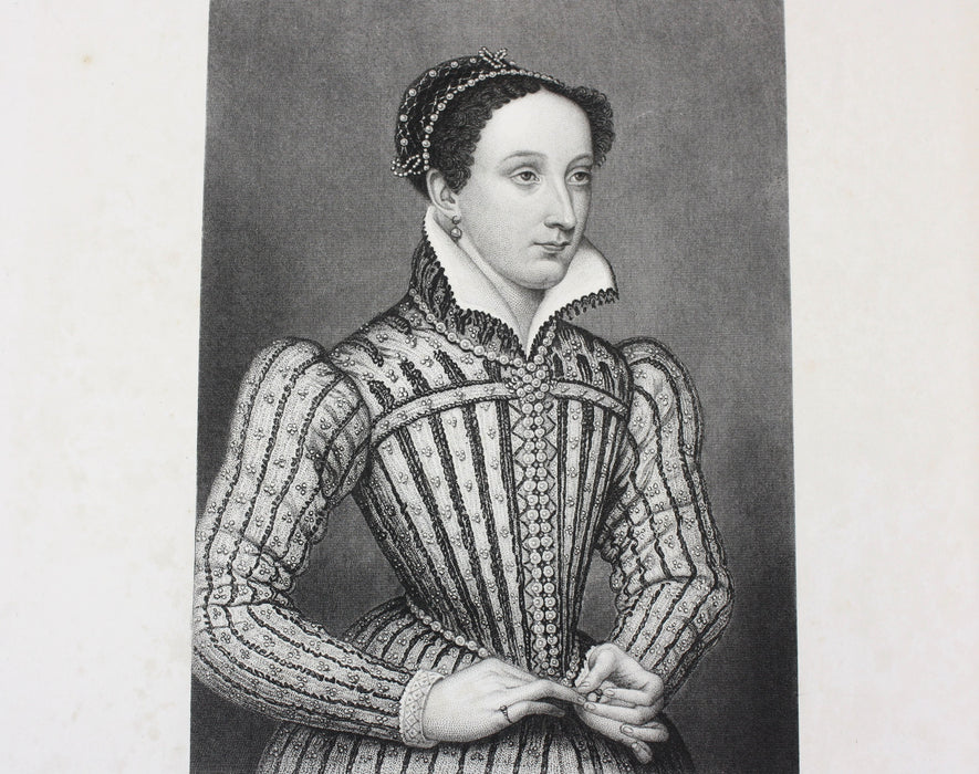 History of Mary Stuart, Queen of Scots, Professor Petit, Charles de Flandre, 2 Volume Set, 1874