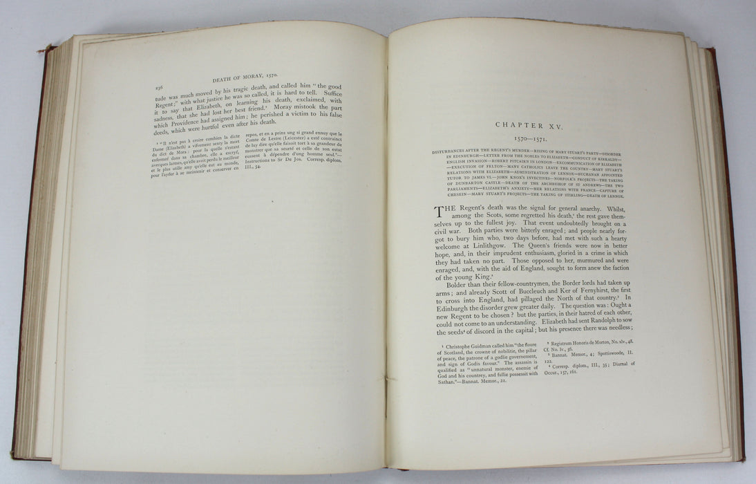 History of Mary Stuart, Queen of Scots, Professor Petit, Charles de Flandre, 2 Volume Set, 1874