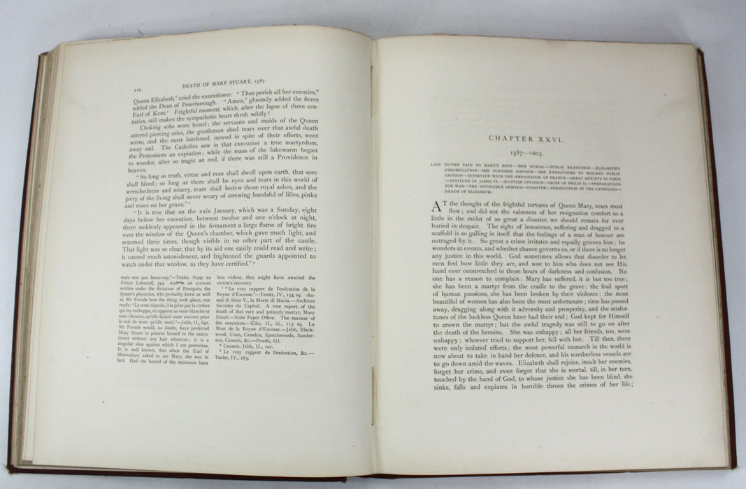 History of Mary Stuart, Queen of Scots, Professor Petit, Charles de Flandre, 2 Volume Set, 1874