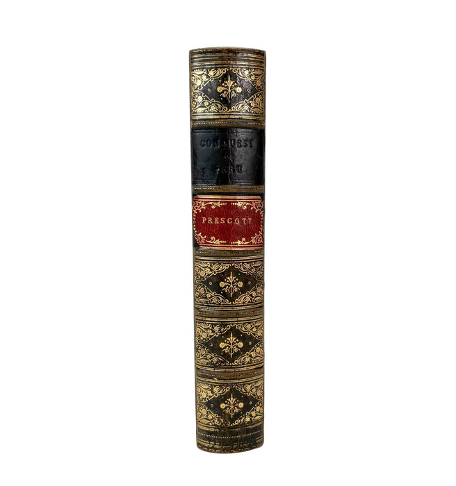 History of the Conquest of Peru, by William H. Prescott, Swan Sonnenschein & Co., 1893, Magdalen College, Oxford prize binding