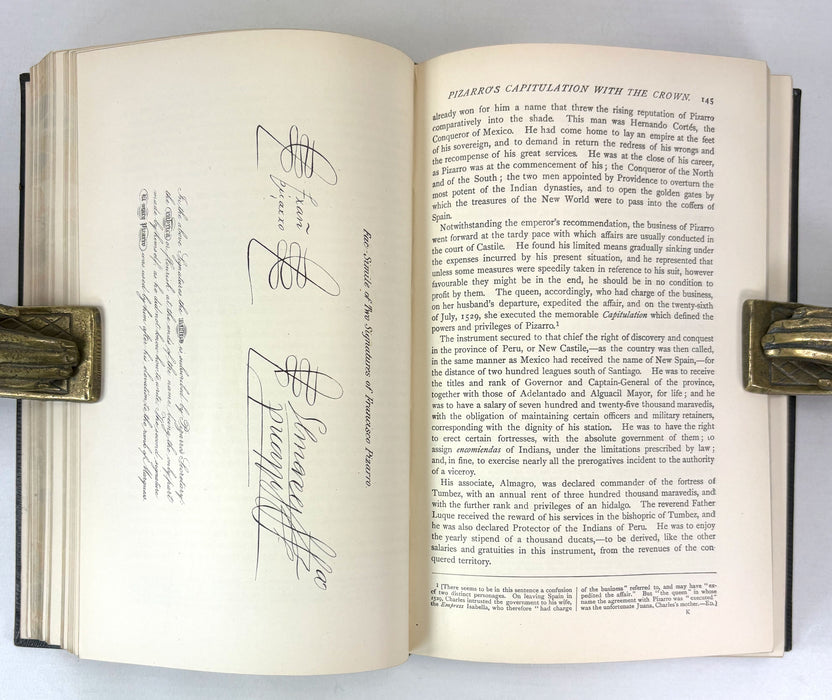 History of the Conquest of Peru, by William H. Prescott, Swan Sonnenschein & Co., 1893, Magdalen College, Oxford prize binding