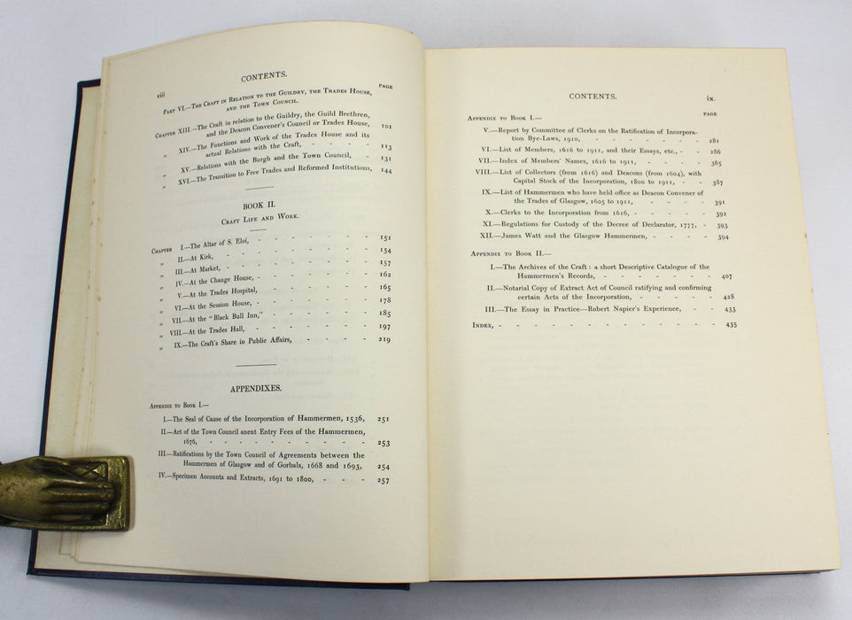 History of the Hammermen of Glasgow, Harry Lumsden & P. Henderson Aitken, 1912