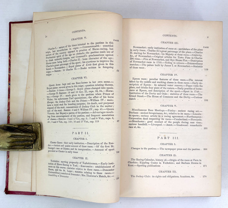 Horse-Racing; Its History and Early Records of the Principal and other Race Meetings, Saunders, Otley, and Co., 1863