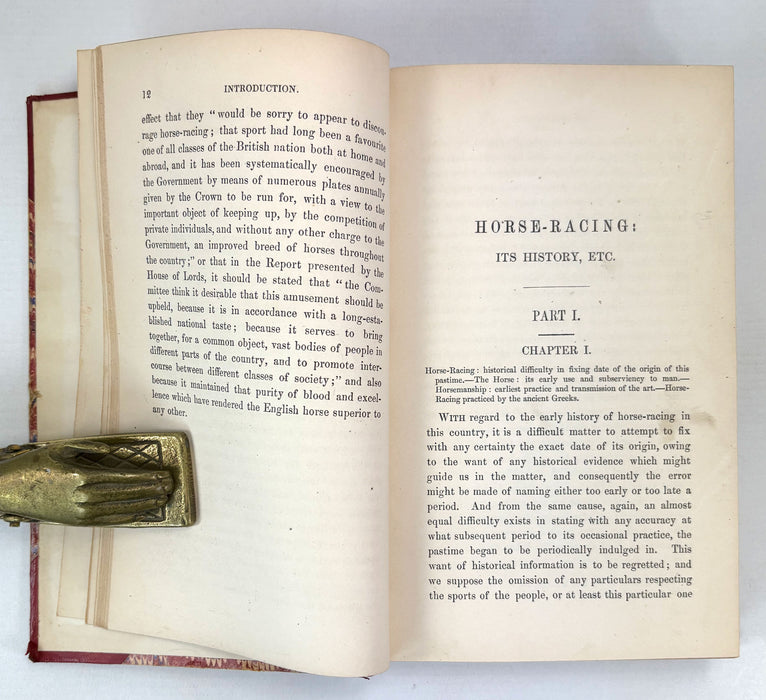 Horse-Racing; Its History and Early Records of the Principal and other Race Meetings, Saunders, Otley, and Co., 1863
