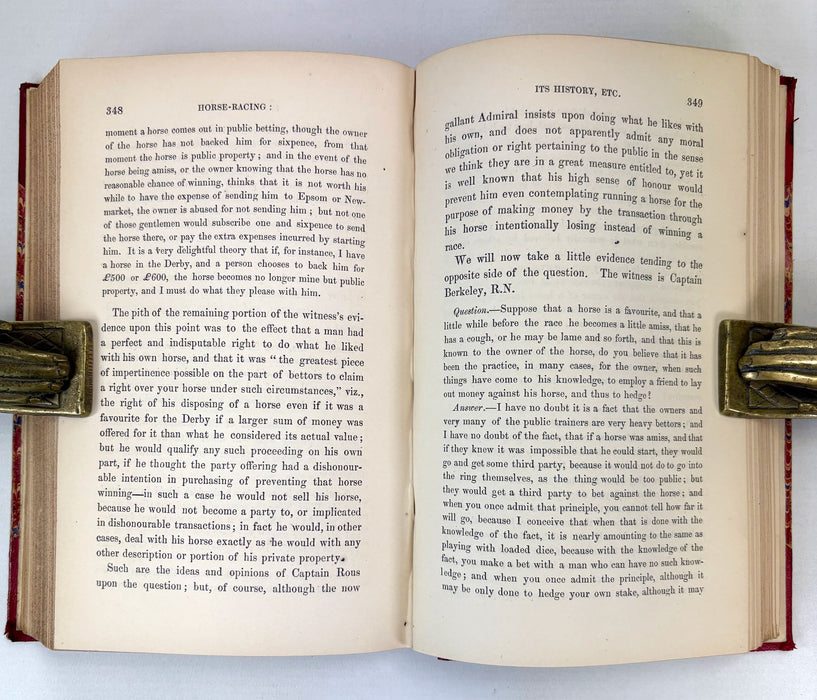 Horse-Racing; Its History and Early Records of the Principal and other Race Meetings, Saunders, Otley, and Co., 1863