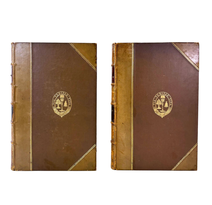 House Architecture, by J.J. Stevenson, In Two Volumes, Macmillan and Co., London, 1880. Presentation copy signed by William Jack