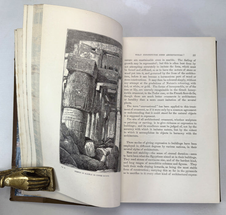 House Architecture, by J.J. Stevenson, In Two Volumes, Macmillan and Co., London, 1880. Presentation copy signed by William Jack