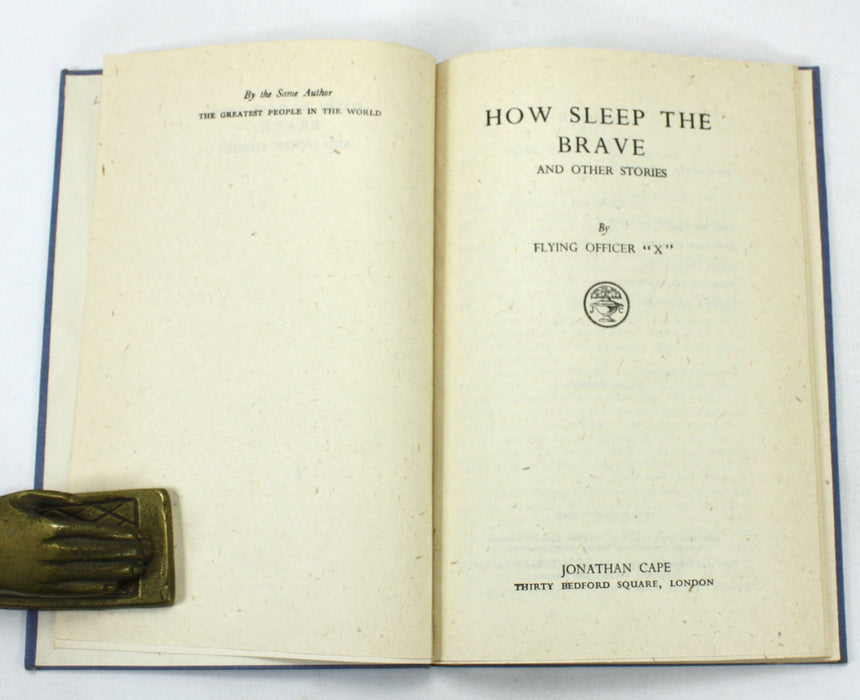 How Sleep the Brave, Flying Officer "X", 1943