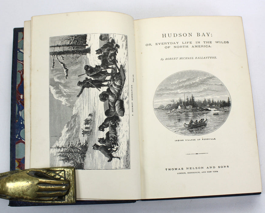 Hudson Bay; or, Everyday Life in the Wilds of North America, Robert Michael Ballantyne, 1879