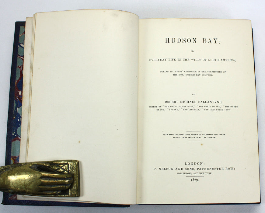 Hudson Bay; or, Everyday Life in the Wilds of North America, Robert Michael Ballantyne, 1879