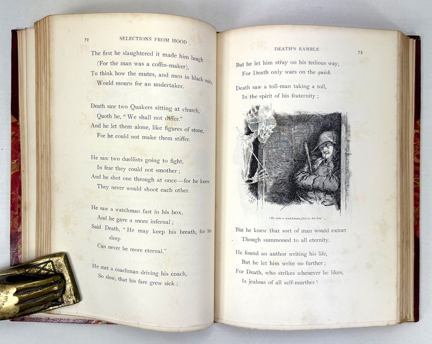 Humorous Poems by Thomas Hood. With a Preface by Alfred Ainger and One Hundred and Thirty Illustrations by Charles E. Brock, 1893