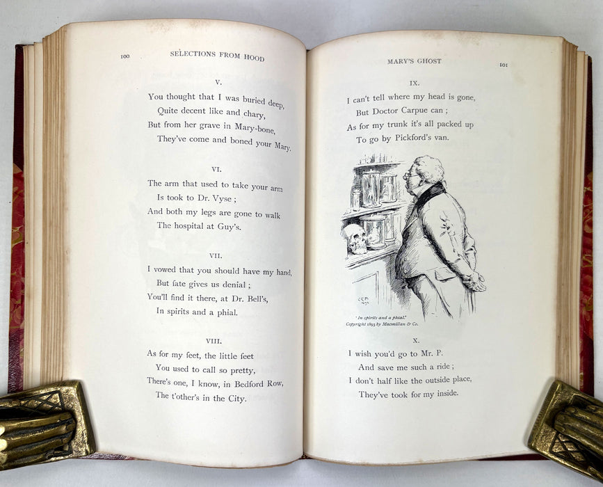 Humorous Poems by Thomas Hood. With a Preface by Alfred Ainger and One Hundred and Thirty Illustrations by Charles E. Brock, 1893