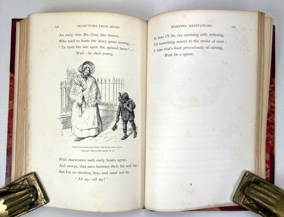Humorous Poems by Thomas Hood. With a Preface by Alfred Ainger and One Hundred and Thirty Illustrations by Charles E. Brock, 1893