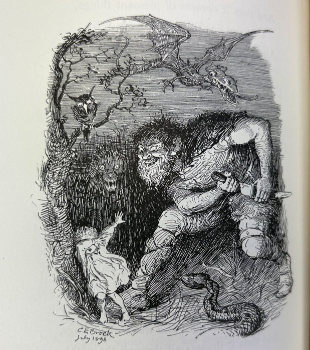 Humorous Poems by Thomas Hood. With a Preface by Alfred Ainger and One Hundred and Thirty Illustrations by Charles E. Brock, 1893