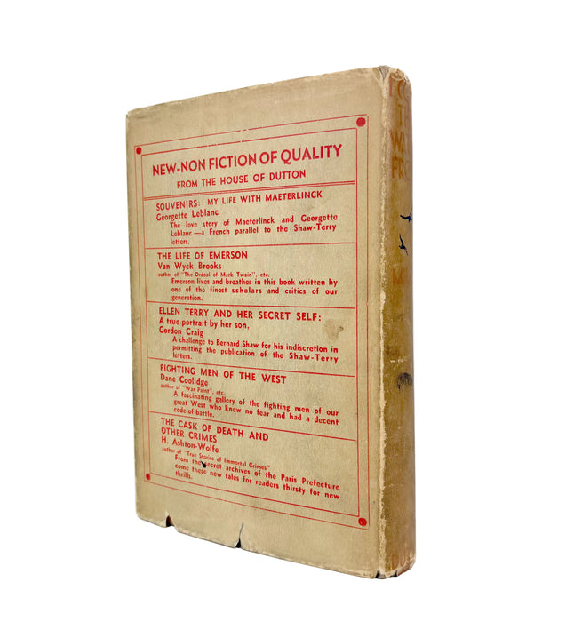 I Cover the Waterfront, by Max Miller, E.P. Dutton and Company, New York, 1932