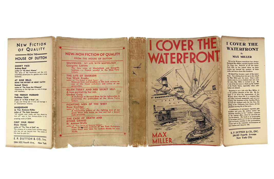 I Cover the Waterfront, by Max Miller, E.P. Dutton and Company, New York, 1932