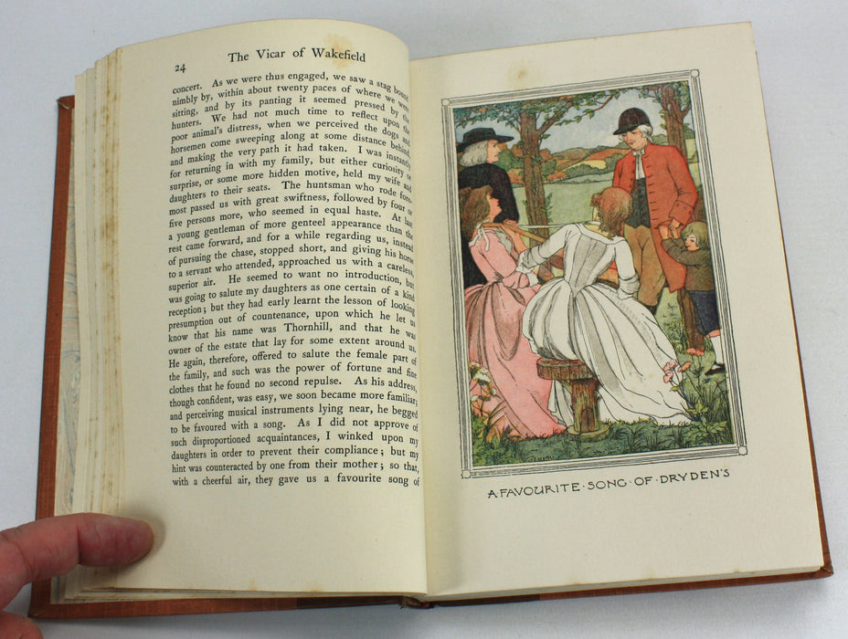 The Vicar of Wakefield, Oliver Goldsmith, Illustrated by F.D. Bedford, 1900