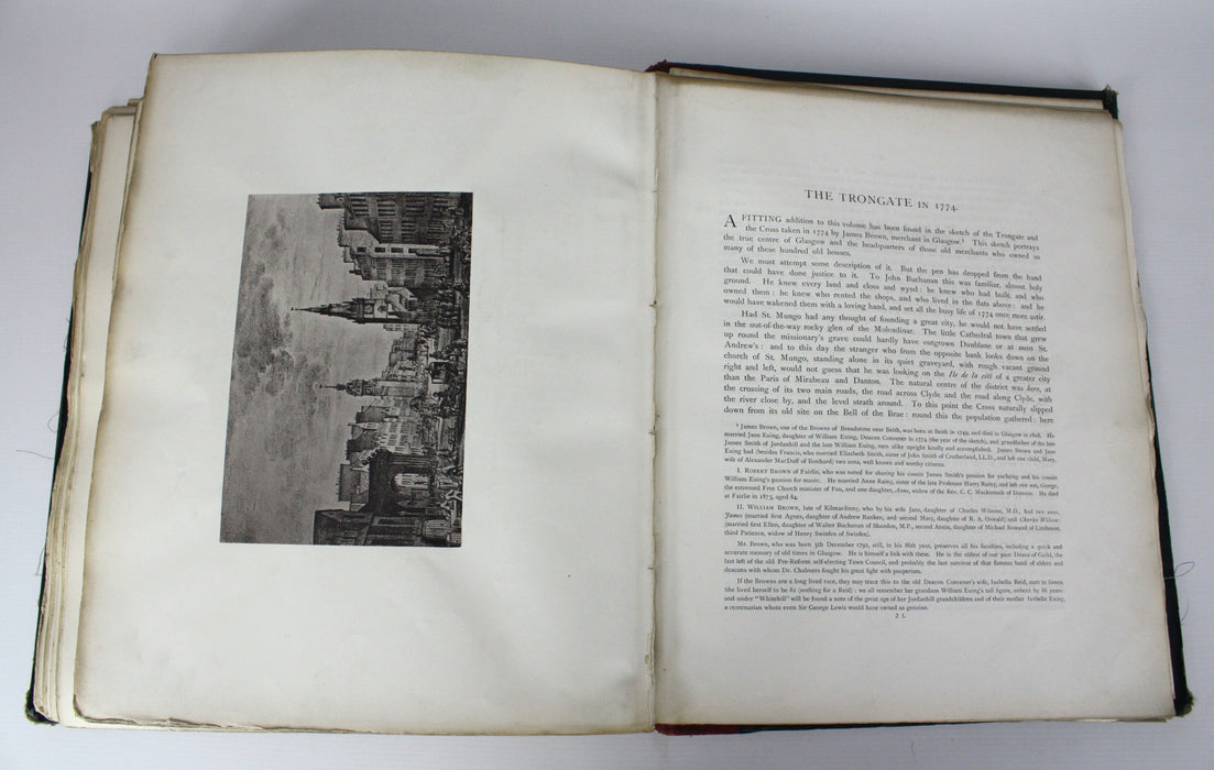 The Old Country Houses of the Old Glasgow Gentry, Illustrated by Permanent Photographs by Annan, Limited edition 1878.