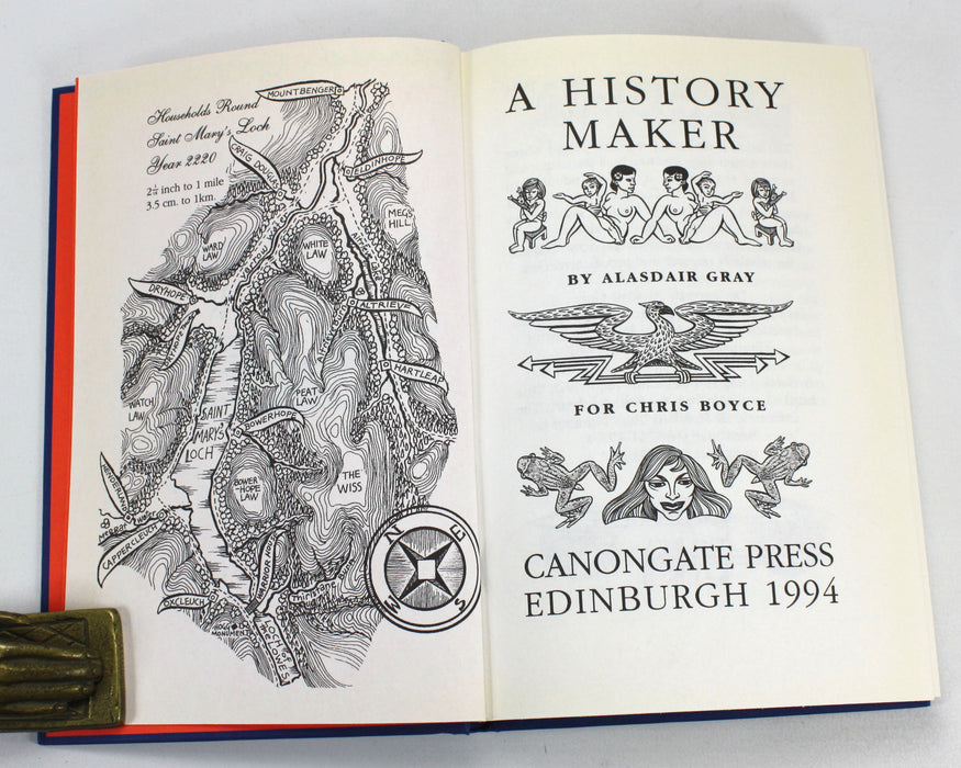 A History Maker, Alasdair Gray, Signed and Numbered first edition 1994