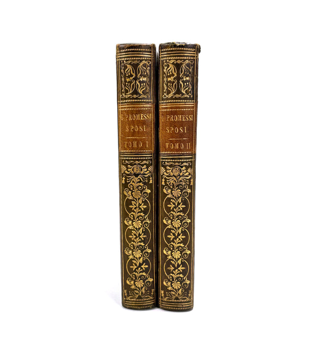 I Promesi Sposi; Storia Milanese del Secolo XVII, Scoperta e Rifatta da Alessandro Manzoni, in 2 Vols complete, 1843