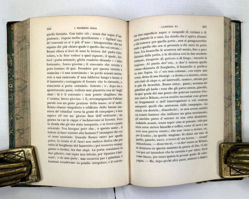 I Promesi Sposi; Storia Milanese del Secolo XVII, Scoperta e Rifatta da Alessandro Manzoni, in 2 Vols complete, 1843