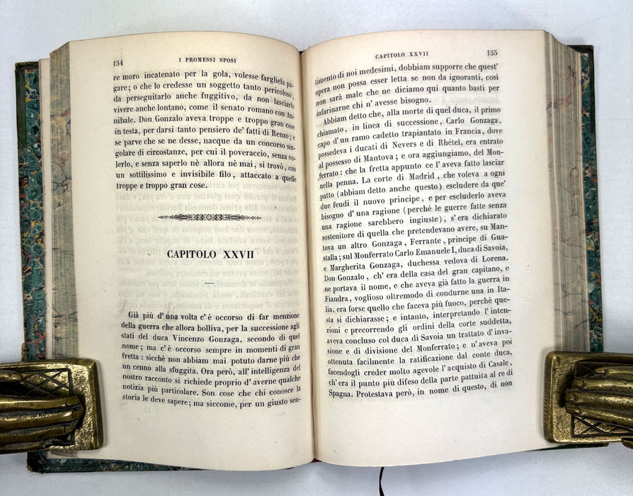 I Promesi Sposi; Storia Milanese del Secolo XVII, Scoperta e Rifatta da Alessandro Manzoni, in 2 Vols complete, 1843