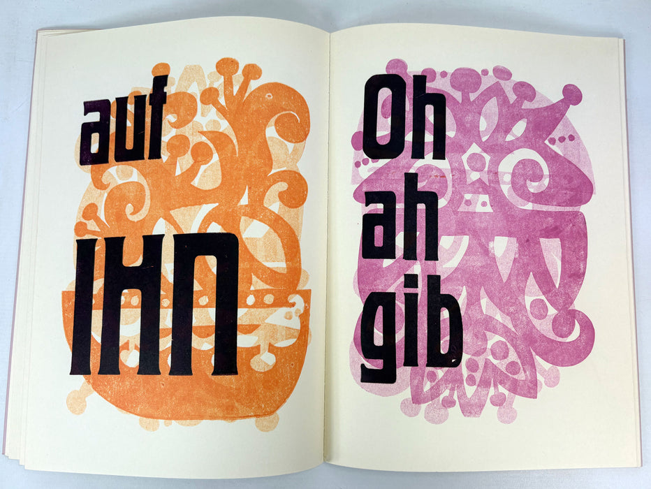 Ich Will Ihn, by Alexander Merz, Hertenstein-Presse 1988, Signed and numbered 21/50