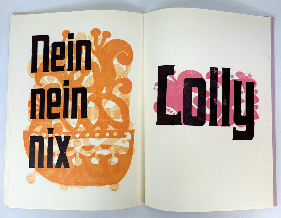 Ich Will Ihn, by Alexander Merz, Hertenstein-Presse 1988, Signed and numbered 21/50