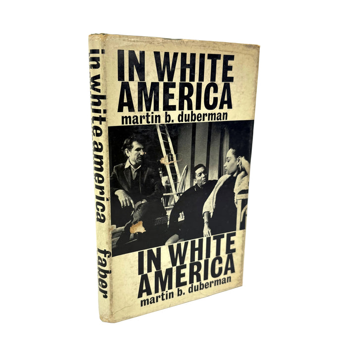In White America, by Martin B. Duberman. 1965 first edition. From the library of Theatre Director, Alan Strachan.