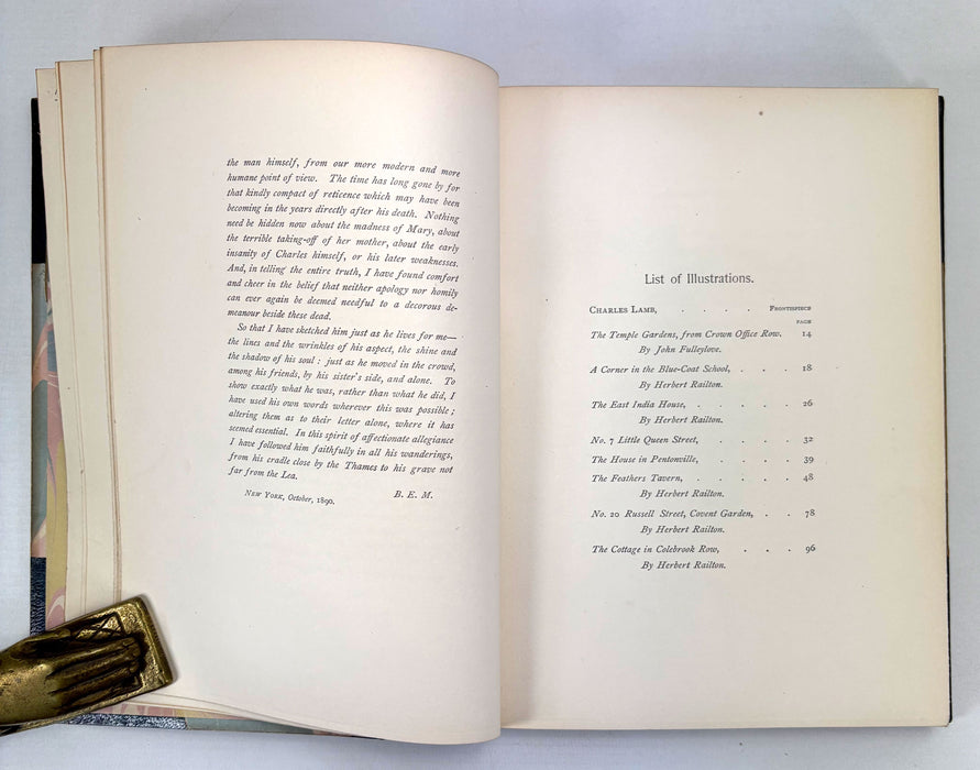 In the Footprints of Charles Lamb, by Benjamin Ellis Martin, Richard Bentley and Son, 1891