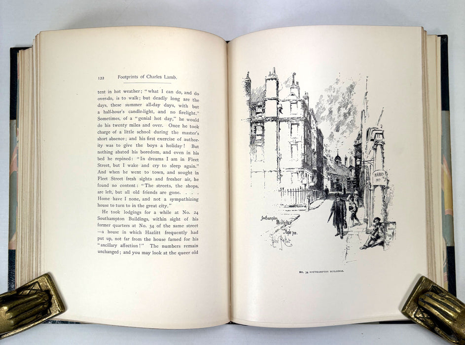 In the Footprints of Charles Lamb, by Benjamin Ellis Martin, Richard Bentley and Son, 1891