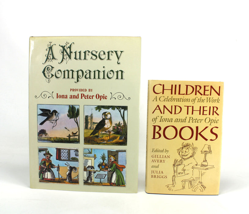 Iona and Peter Opie; A Nursery Companion & Children and Their Books, Avery & Briggs