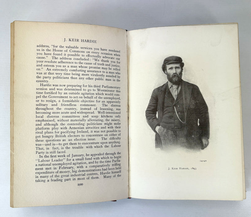 J. Keir Hardie; A Biography, by William Stewart, with an Introduction by J. Ramsay MacDonald, 1921