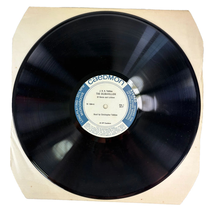 J.R.R. Tolkien; The Silmarillion of Beren and Luthien, read by Christopher Tolkien, Caedmon, 1977 vinyl record