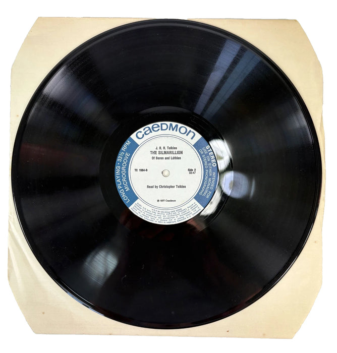 J.R.R. Tolkien; The Silmarillion of Beren and Luthien, read by Christopher Tolkien, Caedmon, 1977 vinyl record