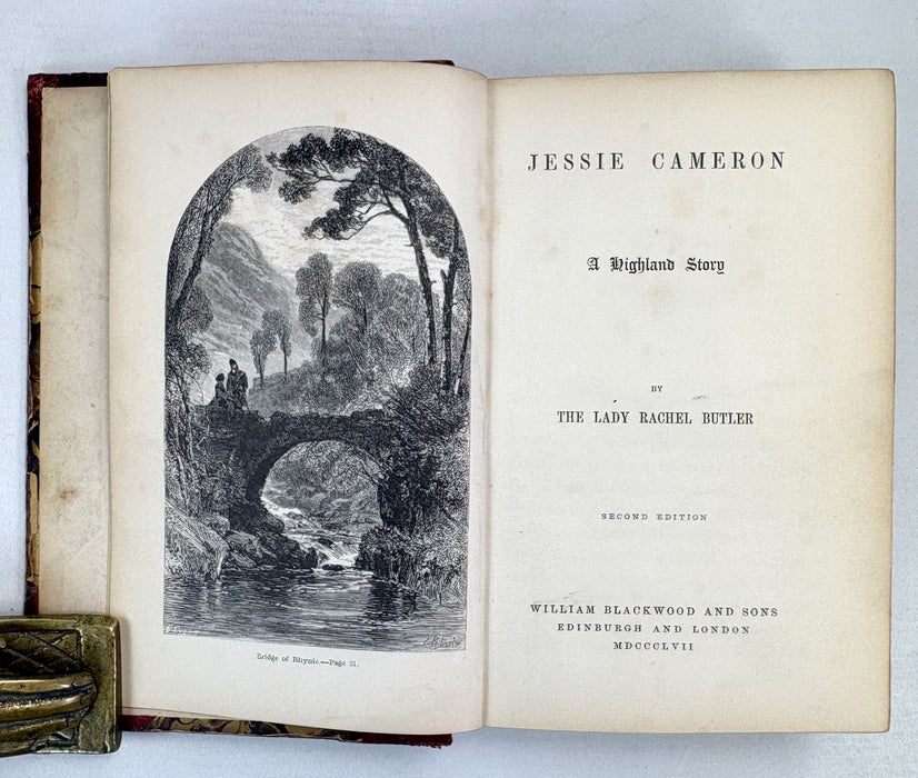 Jessie Cameron; A Highland Story, by Lady Rachel Butler. William Blackwood, 1857