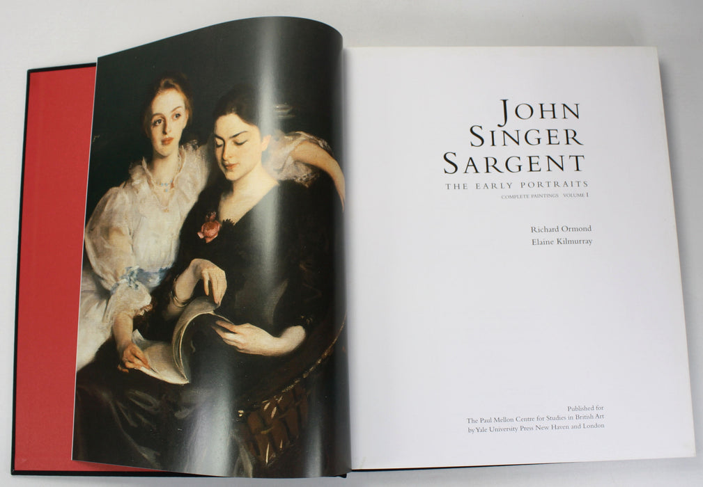 John Singer Sargent; The Early Portraits, Complete Paintings Volume I, Richard Ormond & Elaine Kilmurray, Paul Mellon, 1988