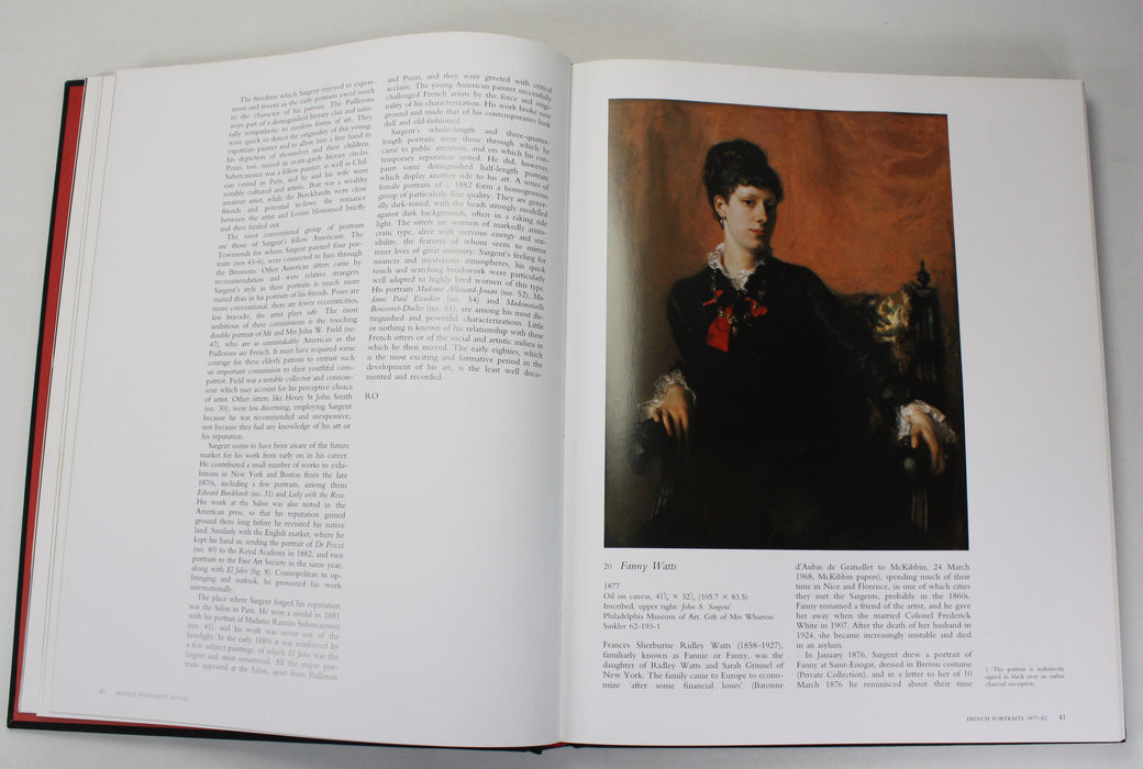 John Singer Sargent; The Early Portraits, Complete Paintings Volume I, Richard Ormond & Elaine Kilmurray, Paul Mellon, 1988