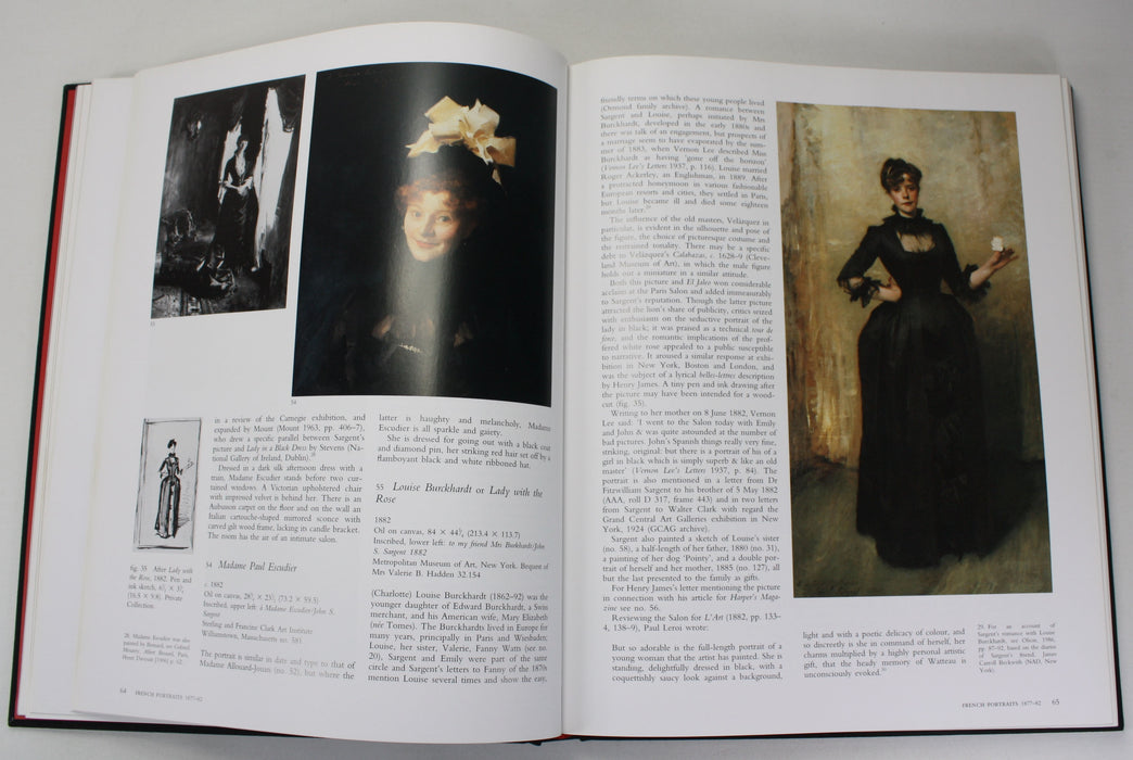 John Singer Sargent; The Early Portraits, Complete Paintings Volume I, Richard Ormond & Elaine Kilmurray, Paul Mellon, 1988