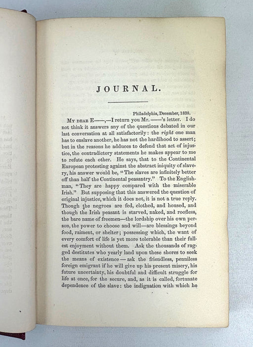 Journal of a Residence on a Georgian Plantation in 1838-1839, Frances Anne Kemble, 1863