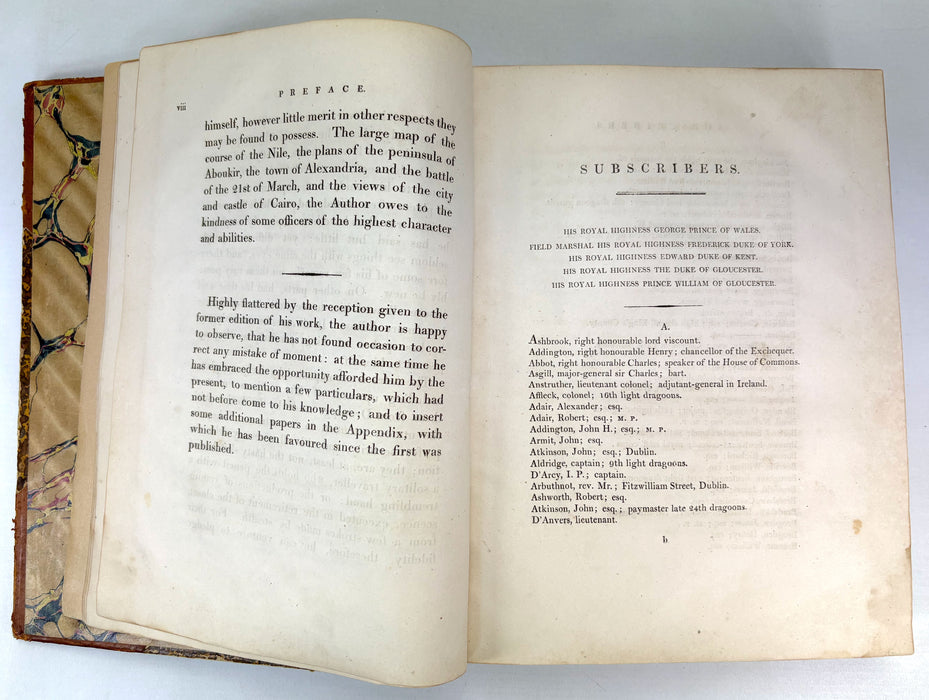 Journal of the Late Campaign in Egypt including Descriptions of That Country, and of Gibraltar, Minorca, Malta, Marmorice, and Macri; by Thomas Walsh, 1803