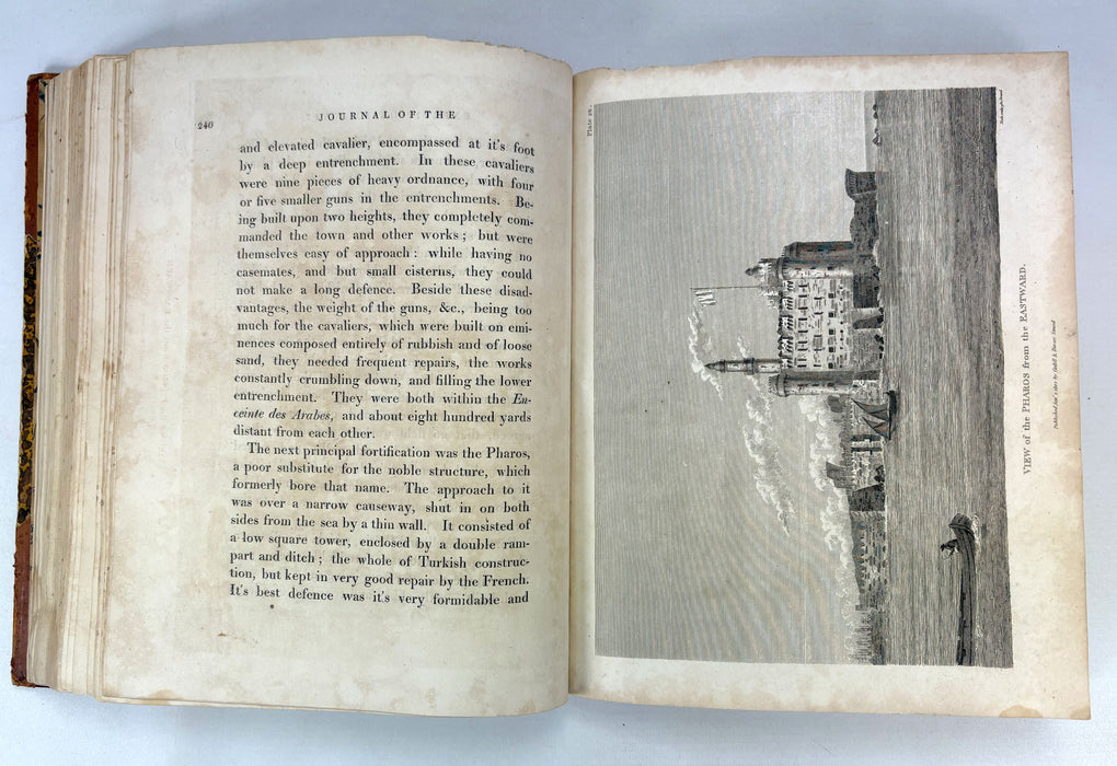 Journal of the Late Campaign in Egypt including Descriptions of That Country, and of Gibraltar, Minorca, Malta, Marmorice, and Macri; by Thomas Walsh, 1803