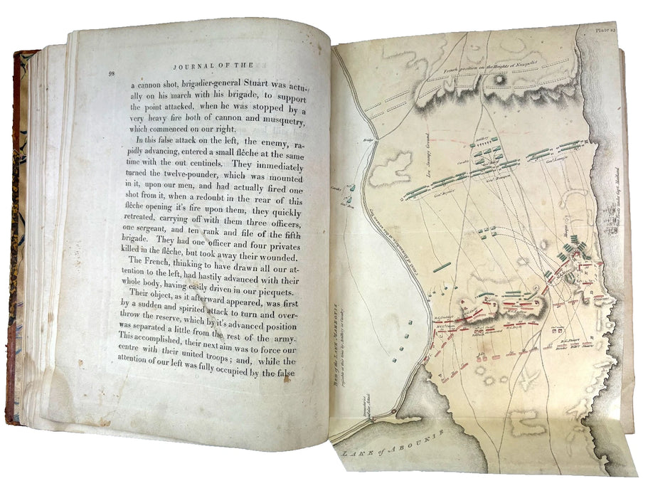 Journal of the Late Campaign in Egypt including Descriptions of That Country, and of Gibraltar, Minorca, Malta, Marmorice, and Macri; by Thomas Walsh, 1803
