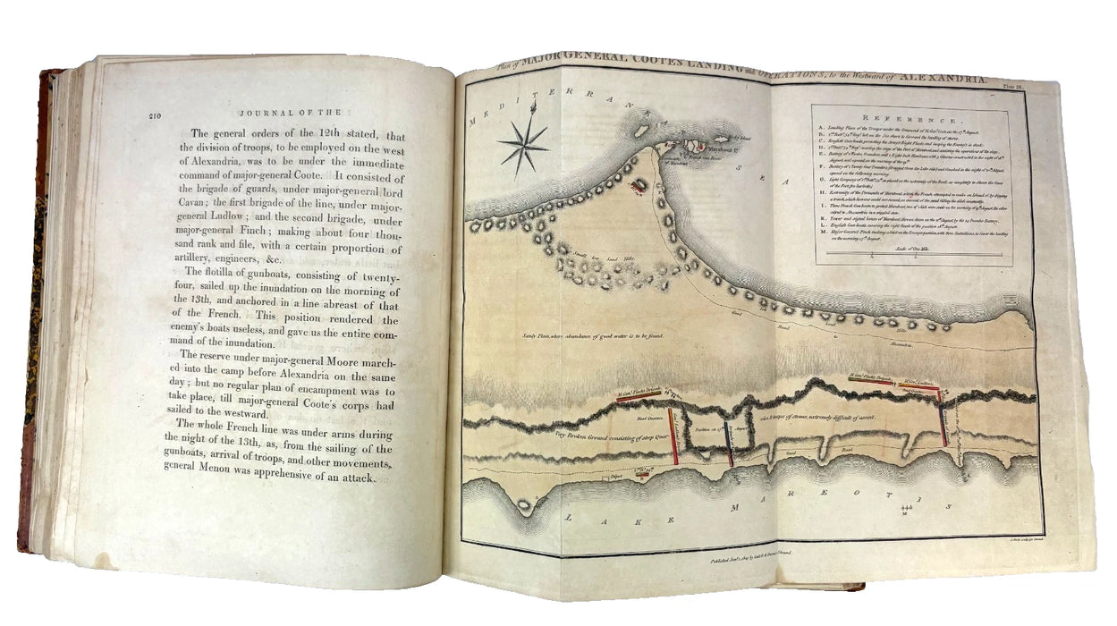 Journal of the Late Campaign in Egypt including Descriptions of That Country, and of Gibraltar, Minorca, Malta, Marmorice, and Macri; by Thomas Walsh, 1803